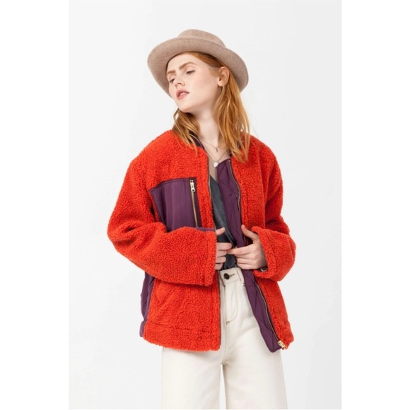 Free People We The Free Rivington Sherpa Jacket - Picture 12 of 14